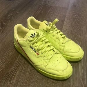 Adidas neon yellow